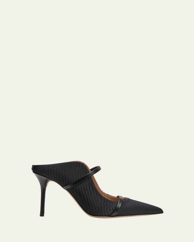 Maureen Jacquard Dual-Band Mule Pumps