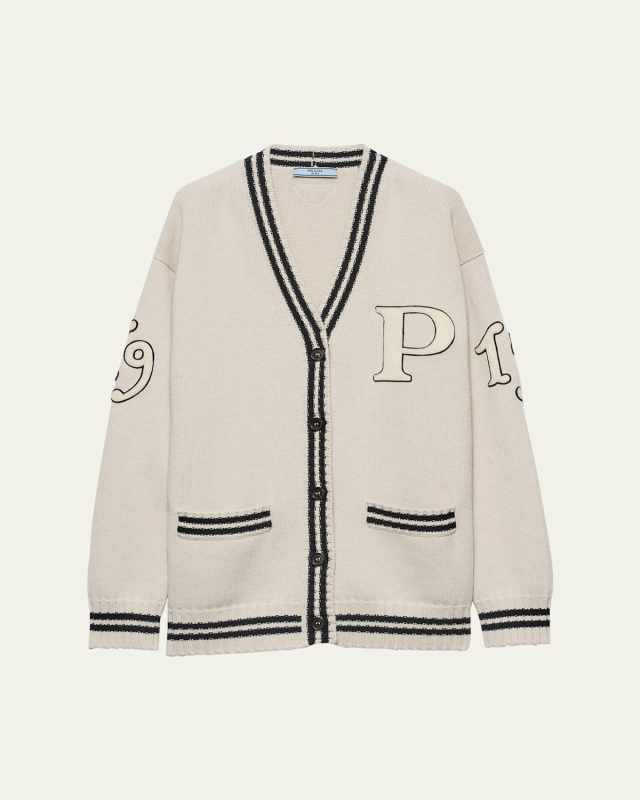 Oversized Wool Cashmere Cardigan