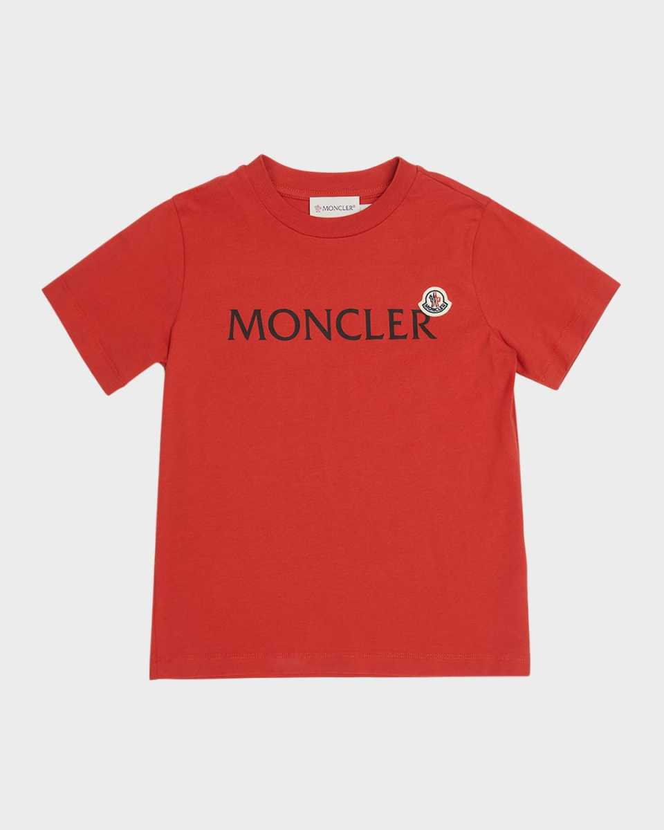 Boy's Logo T-Shirt W/ Patch, Size 4-