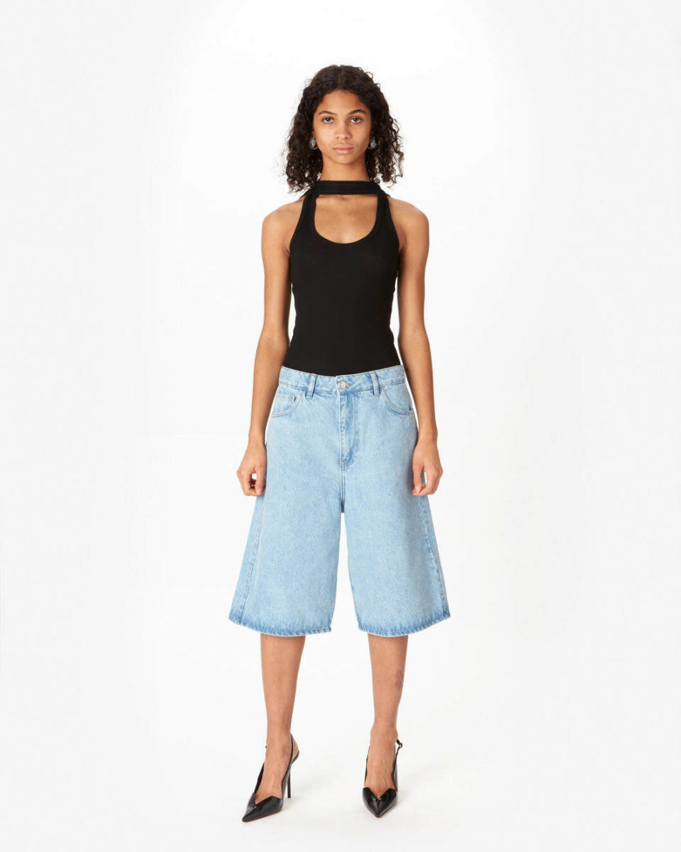 Bermuda Denim Pants