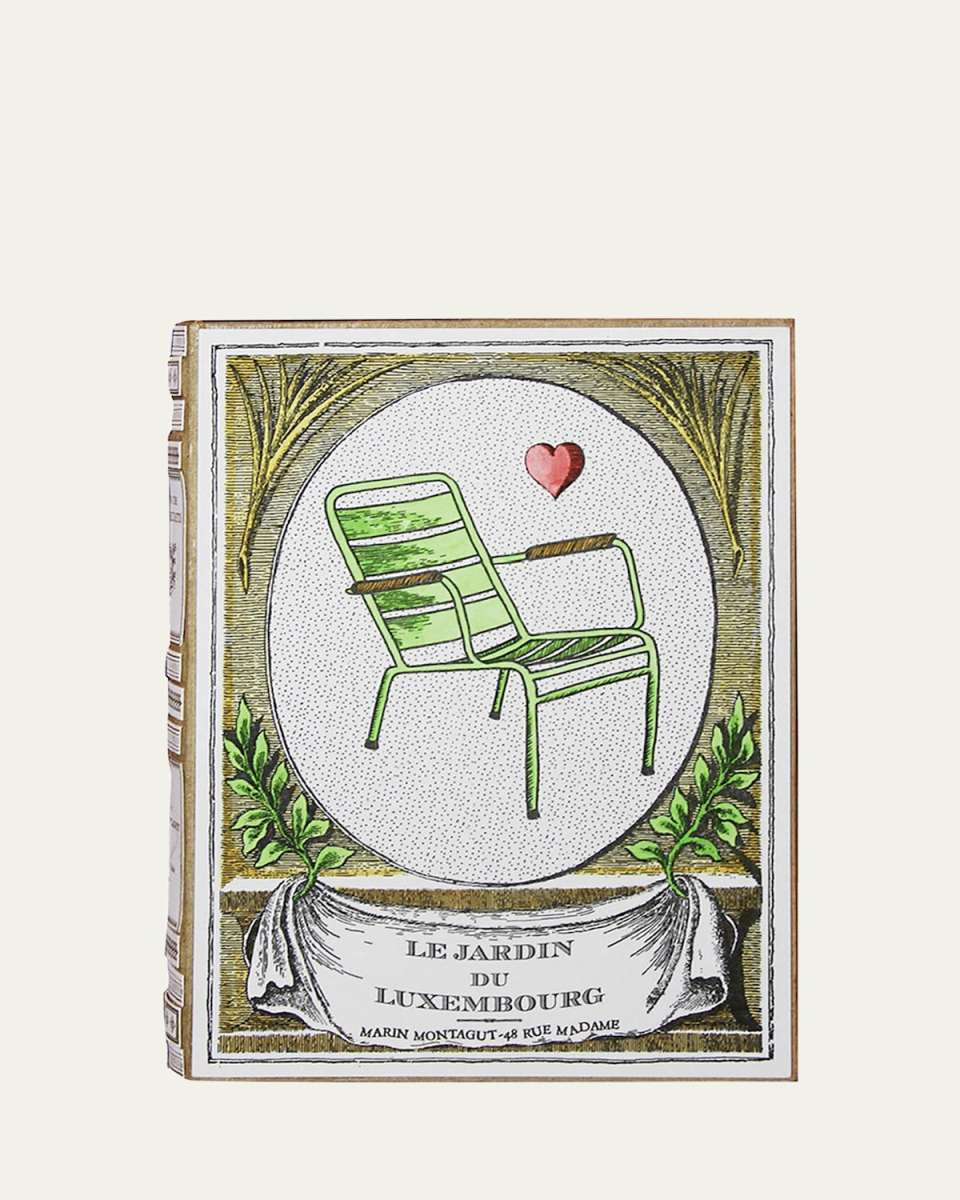Chaise du Jardin du Luxembourg Paper Mache Secrets Box