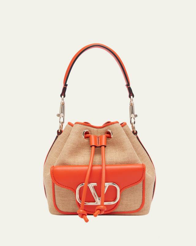 Loco Small Drawstring Bucket Bag