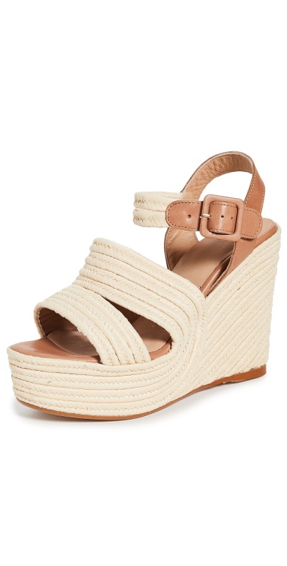 Castañer Java Wedge Espadrilles Natural