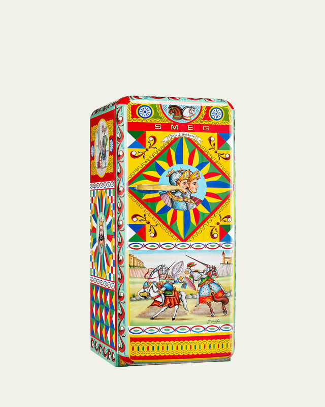 Dolce Gabbana x SMEG Jousting Paladins Refrigerator