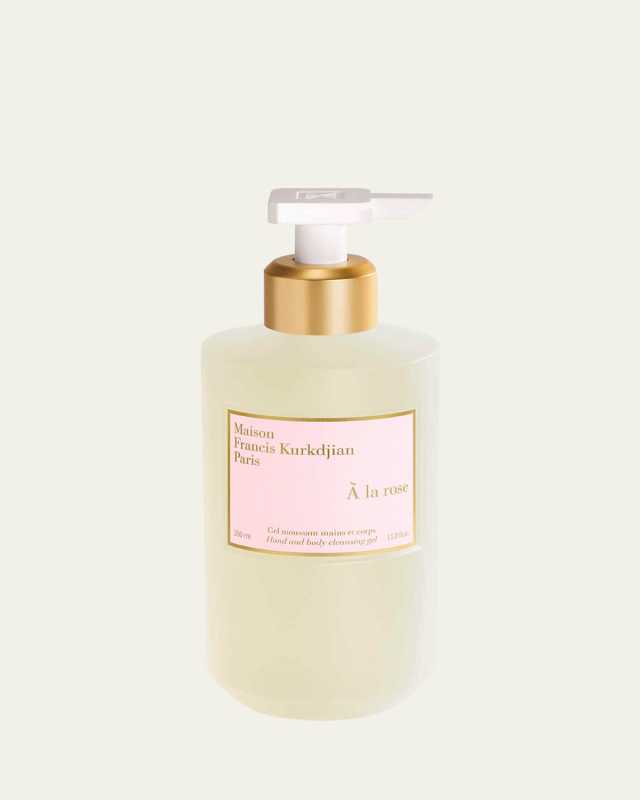 A la. Rose Hand and Body Cleansing Gel, 11.8 oz.