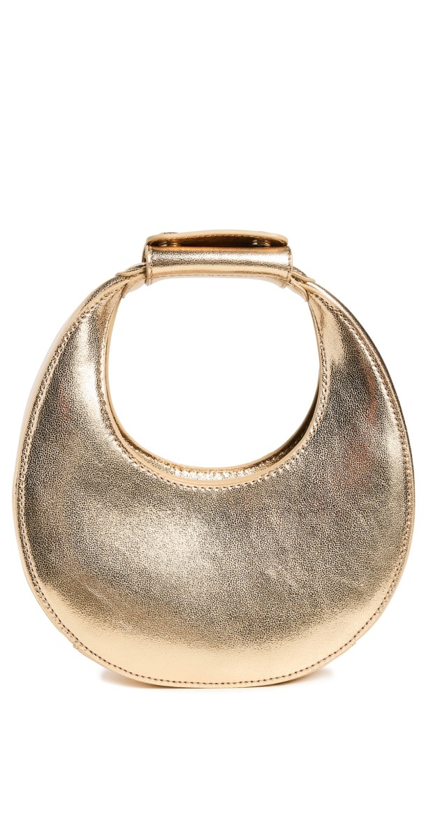 STAUD Good Night Moon Bag Gold