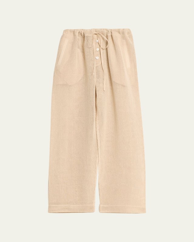 Open Weave Lounge Pant