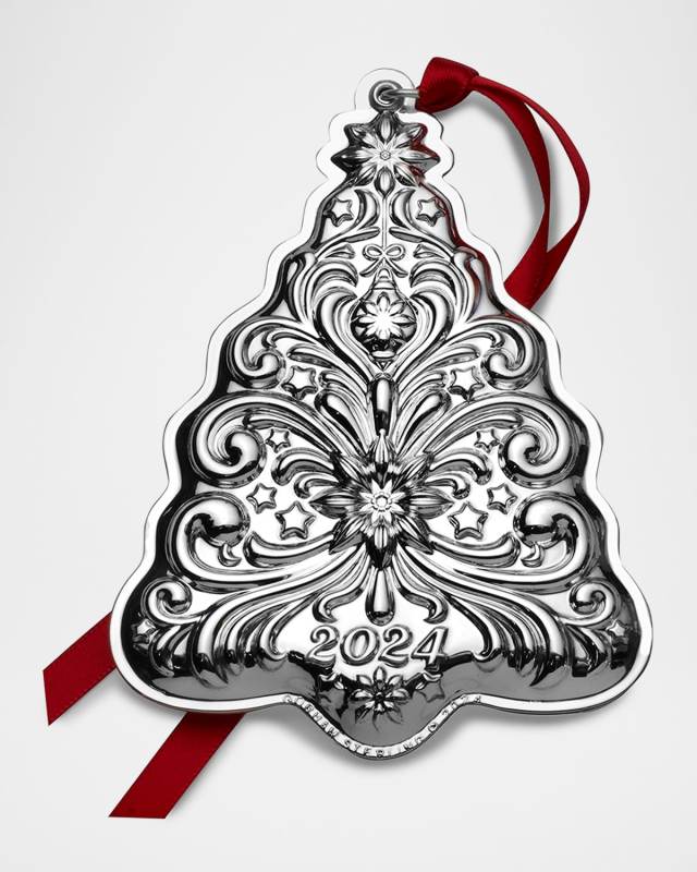 2024 Sterling Silver Christmas Tree Ornament, 8th Edition