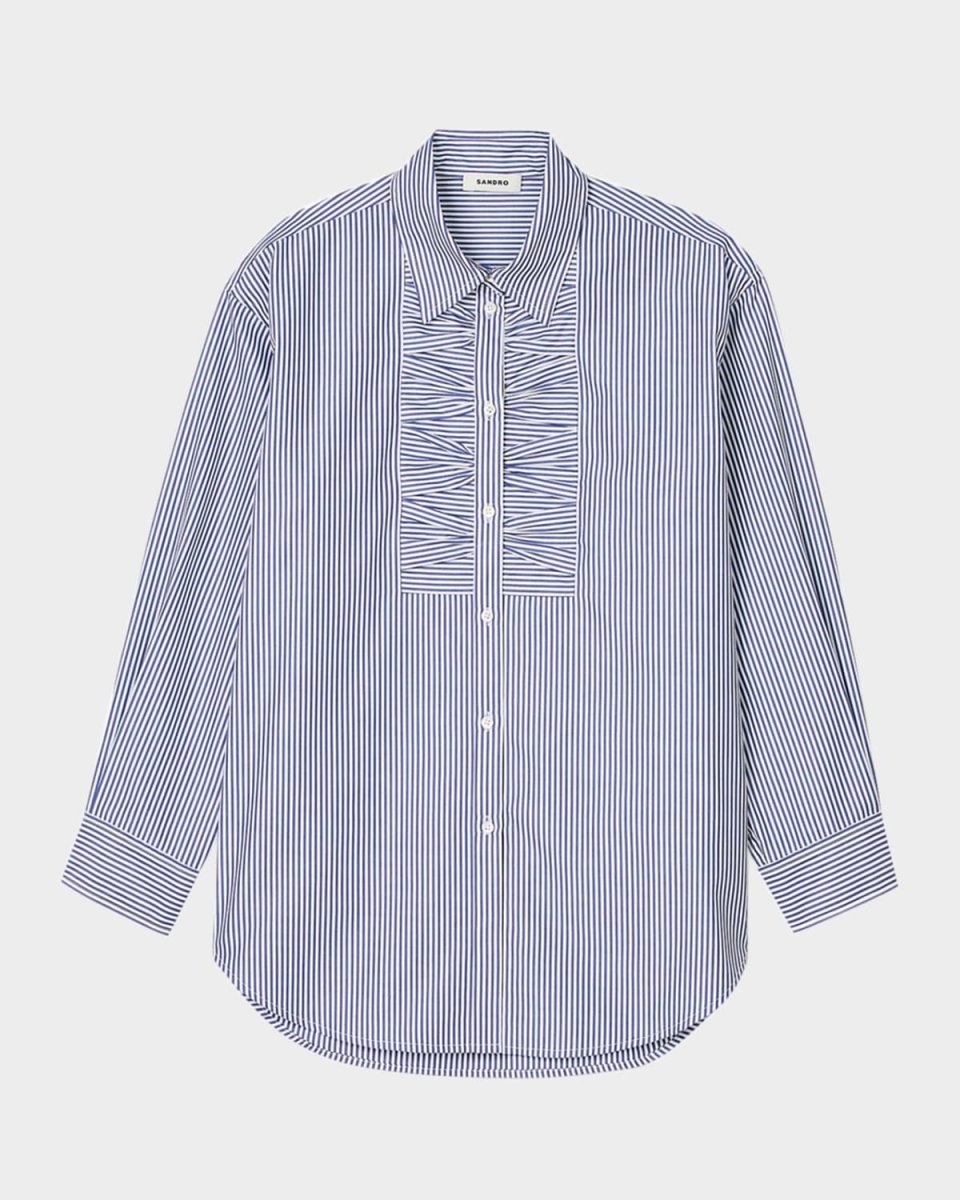 Noeud Embellished Plaid Shirt