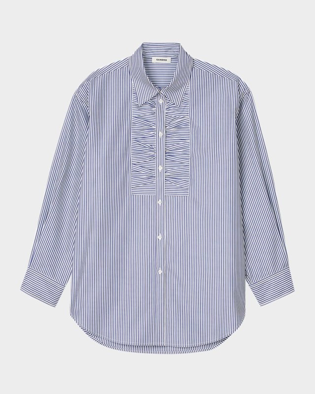 Noeud Embellished Plaid Shirt