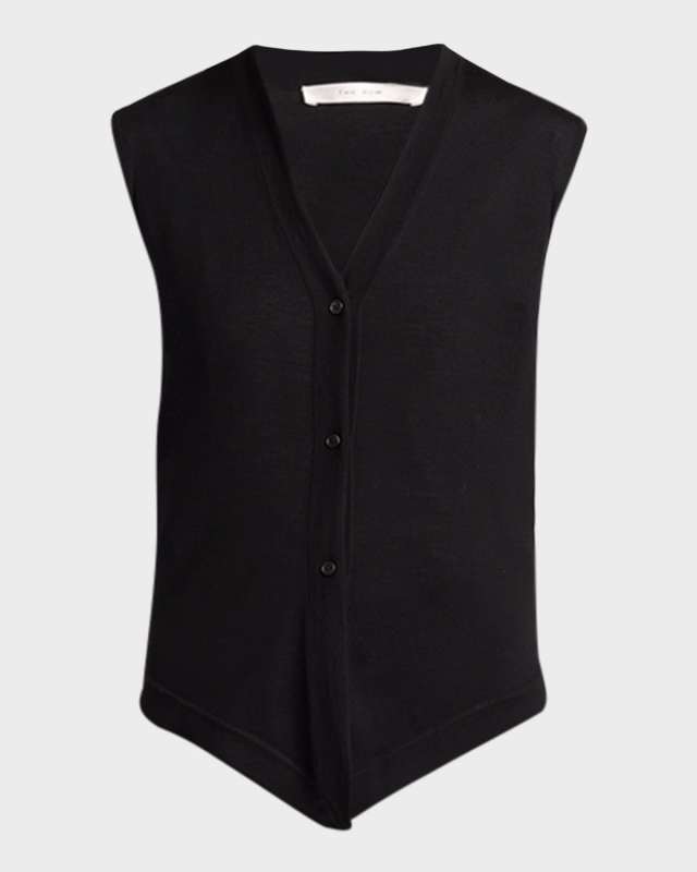 Harrell Wool Knit Vest