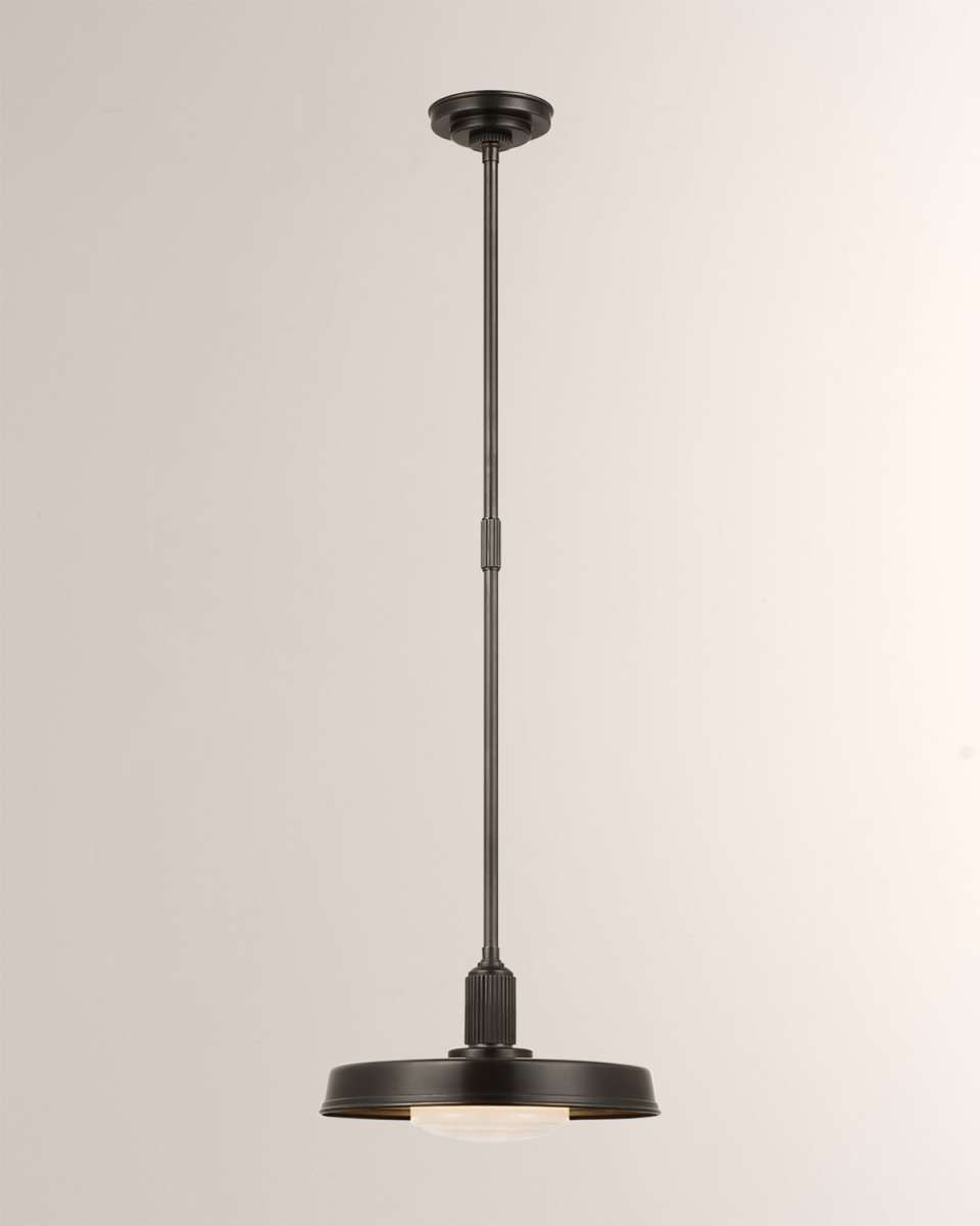Ruhlmann 14" Factory Pendant Light by Chapman & Myers
