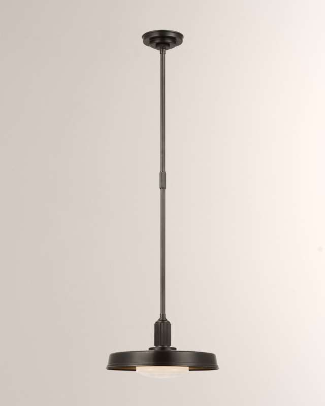Ruhlmann 14" Factory Pendant Light by Chapman & Myers