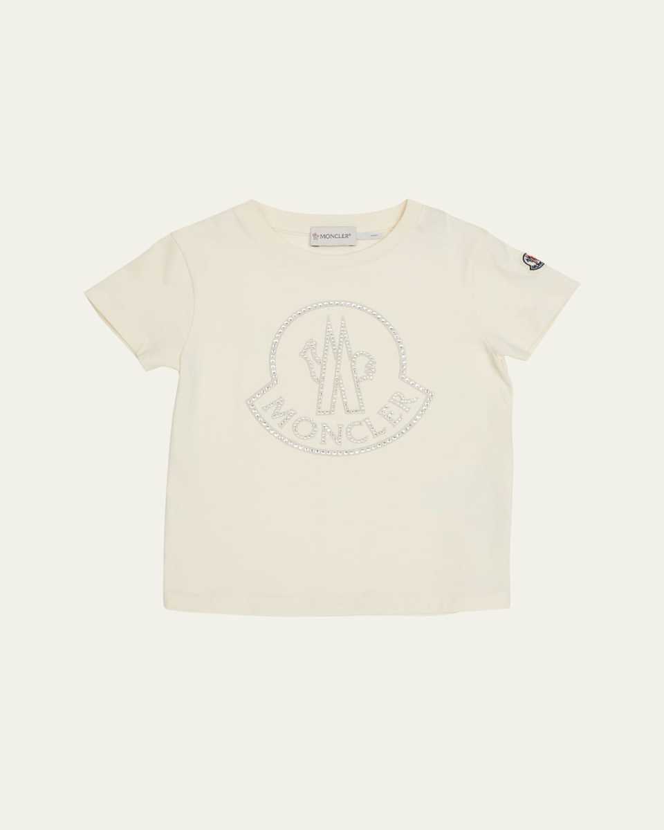 Girl's Embellished Bell Logo T-Shirt, Size 4-6