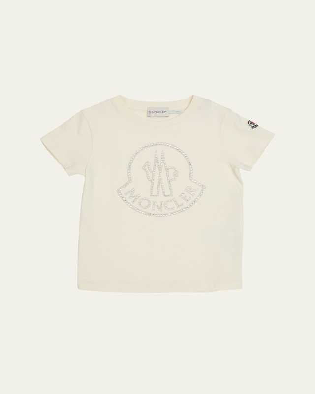 Girl's Embellished Bell Logo T-Shirt, Size 4-6