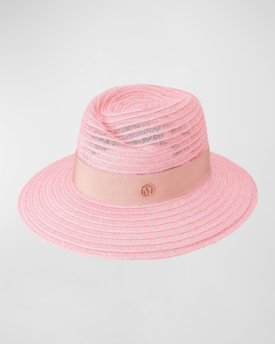 Virginie Hemp Straw Fedo