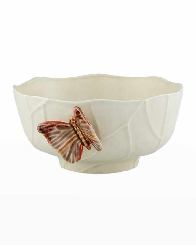 "Cloudy Butterflies" Salad Bowl by Claudia Schiffer, 100 oz