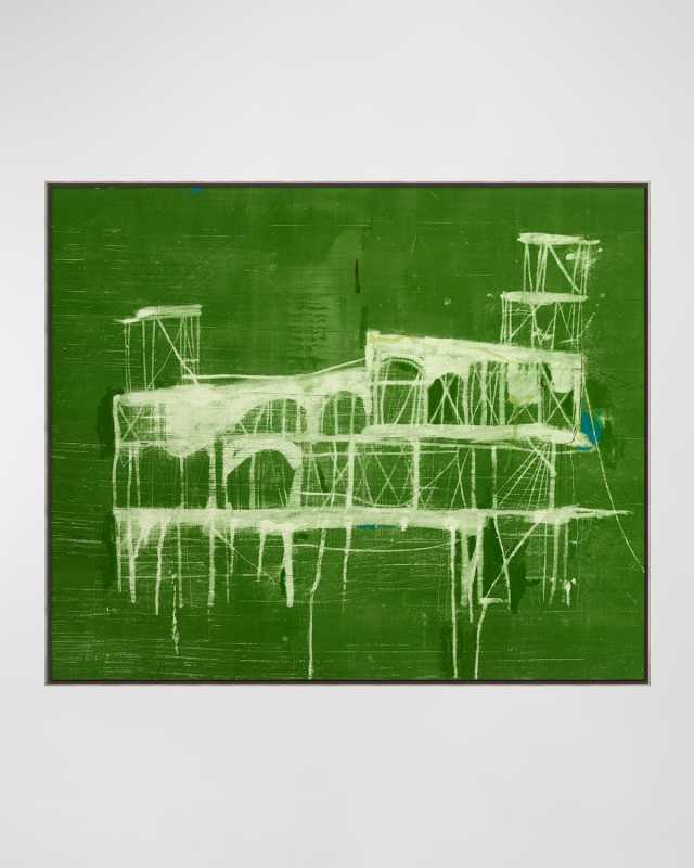 "Fort 1" Hand-Embellished Print by Patrick Atkinson