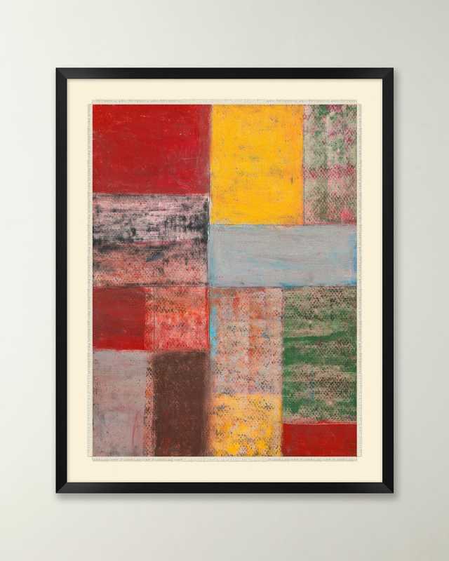 Pastel Grid 6 Giclee