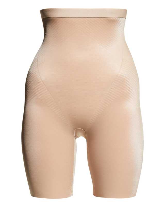 SPANXshape Invisible High-Waisted Mid-Thigh Shorts