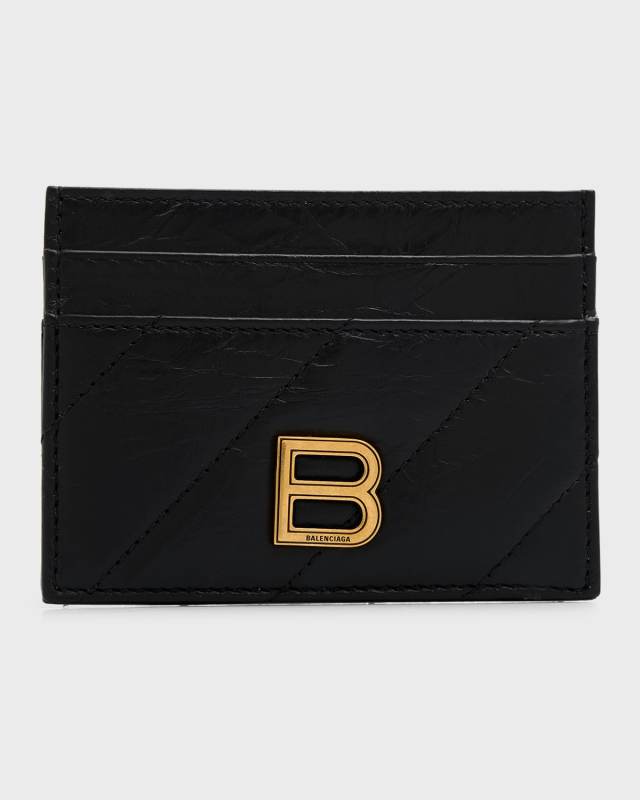Crush Card Holder Quilted