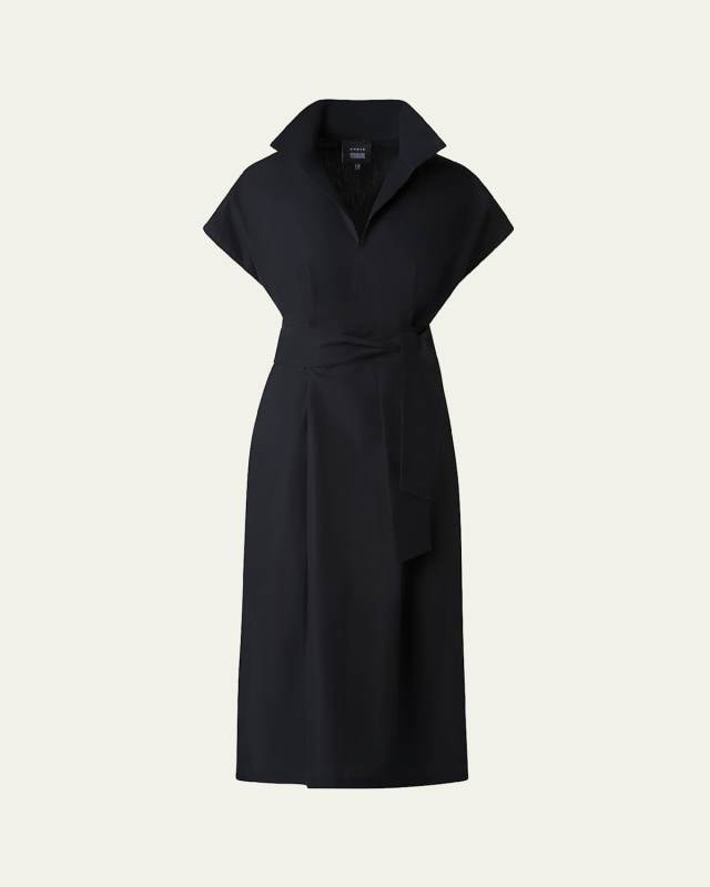 Cotton Poplin Midi Shirtdress