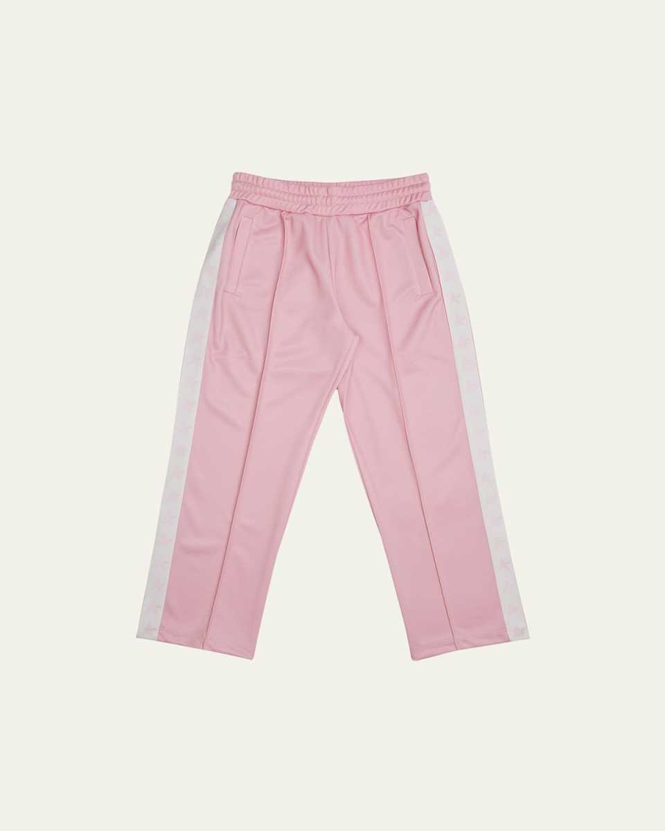 Girl's Star Tapered Joggers, Size 4-10