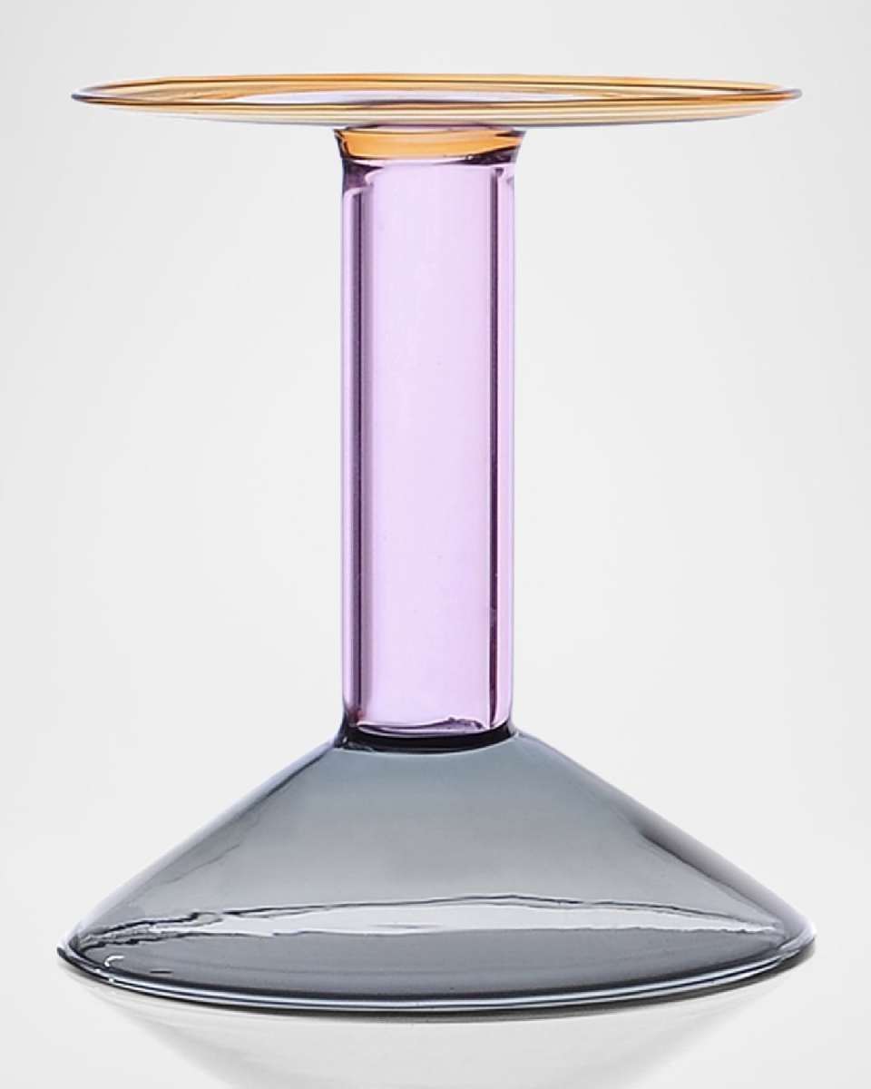Rainbow 6" Candleholder