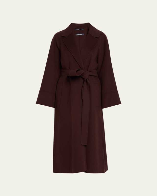 Agata Wool Belted Top Coat