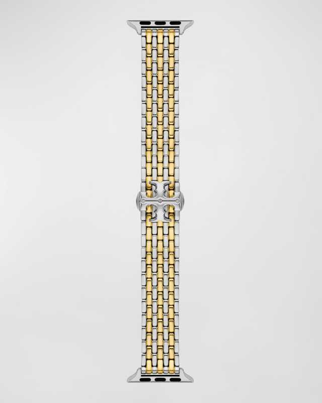 Two-Tone Stainless Steel Band for Apple Watch, 38-45mm
