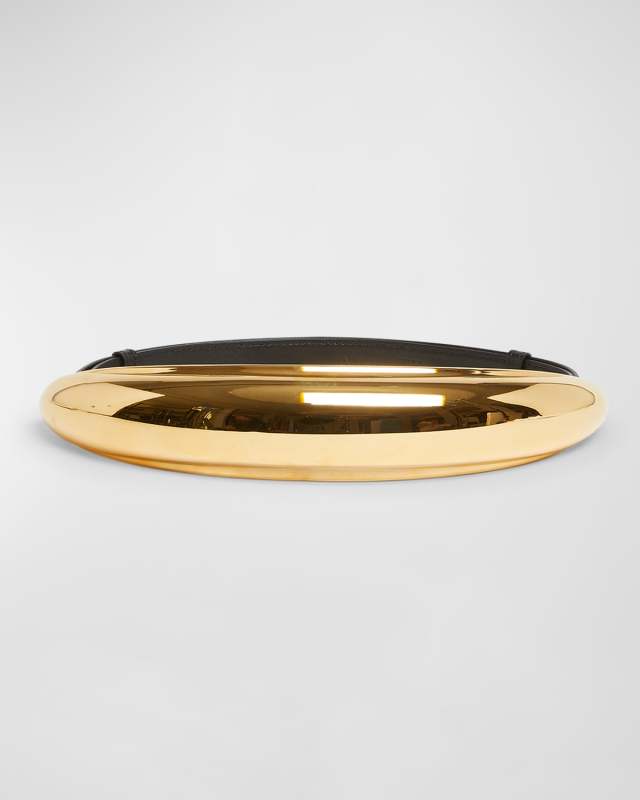 Metallic Bumper Belt