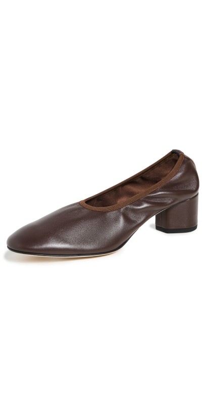 AEYDE Gemma Nappa Leather Moka Pumps Moka