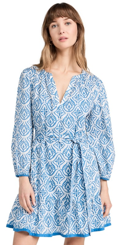 Velvet Kenley Dress Blue
