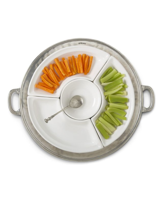 Convivio Round Sectional Platter