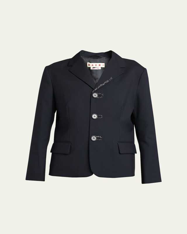 Hand Stitched Wool Jacket