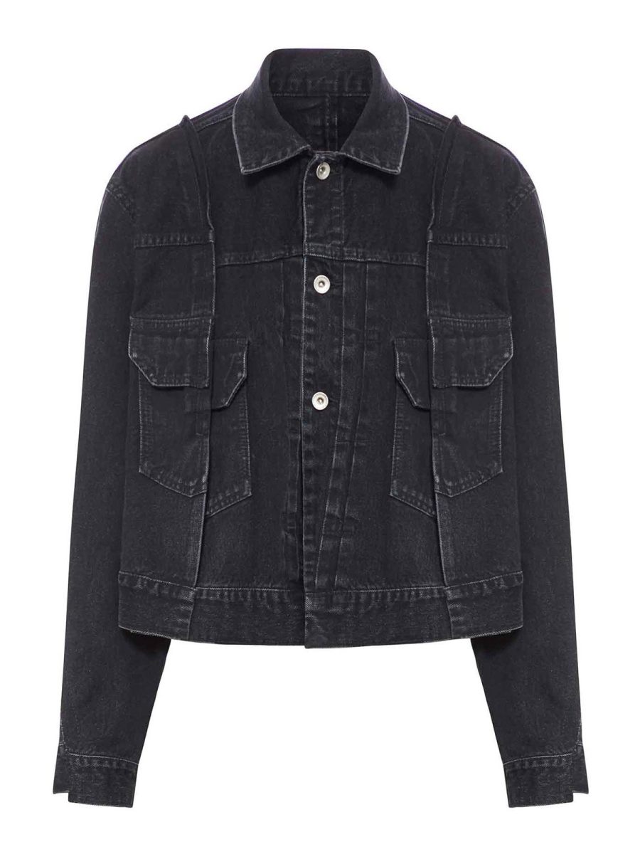 Sacai Veste Casual - Noir