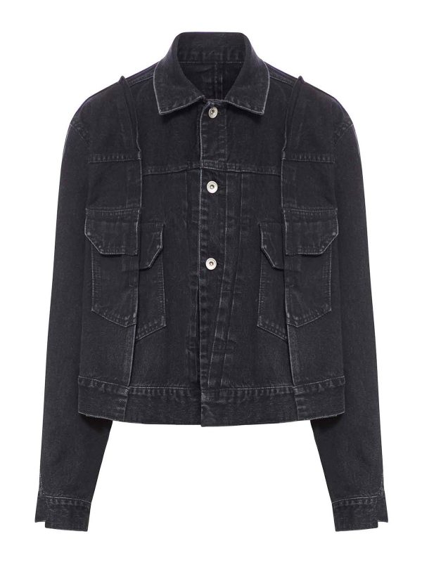 Sacai Veste Casual - Noir