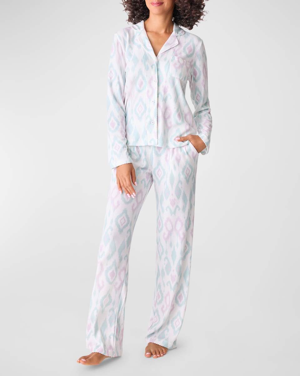 Ikat Watercolor Pajama Set