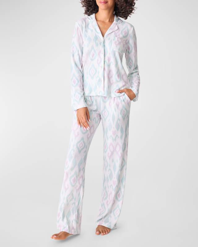 Ikat Watercolor Pajama Set