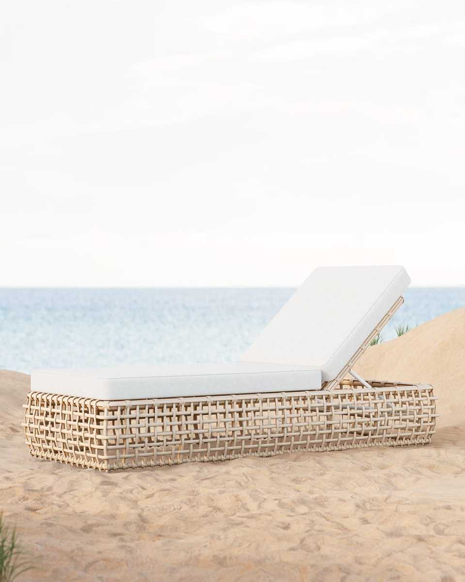 Kiawah Lounge Chair & Polar Cushion