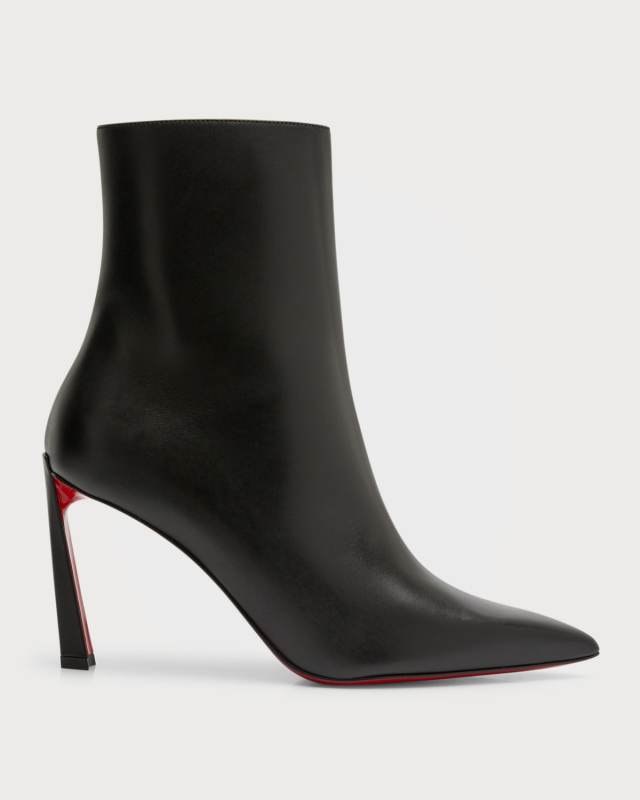 Condora Calfskin Red Sole Booties