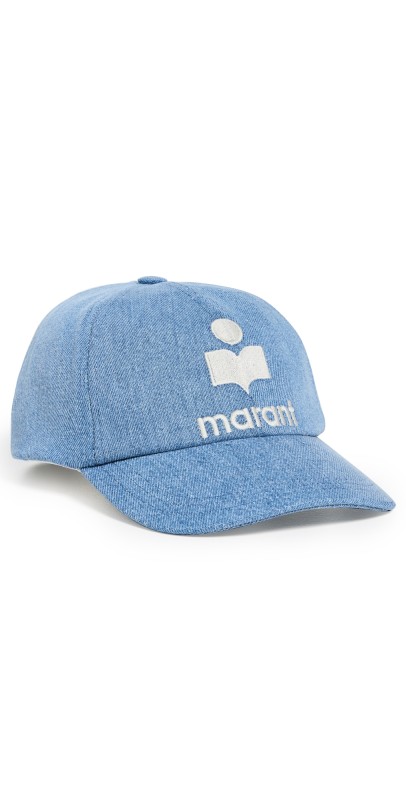 Isabel Marant Tyron Denim Hat Light Blue