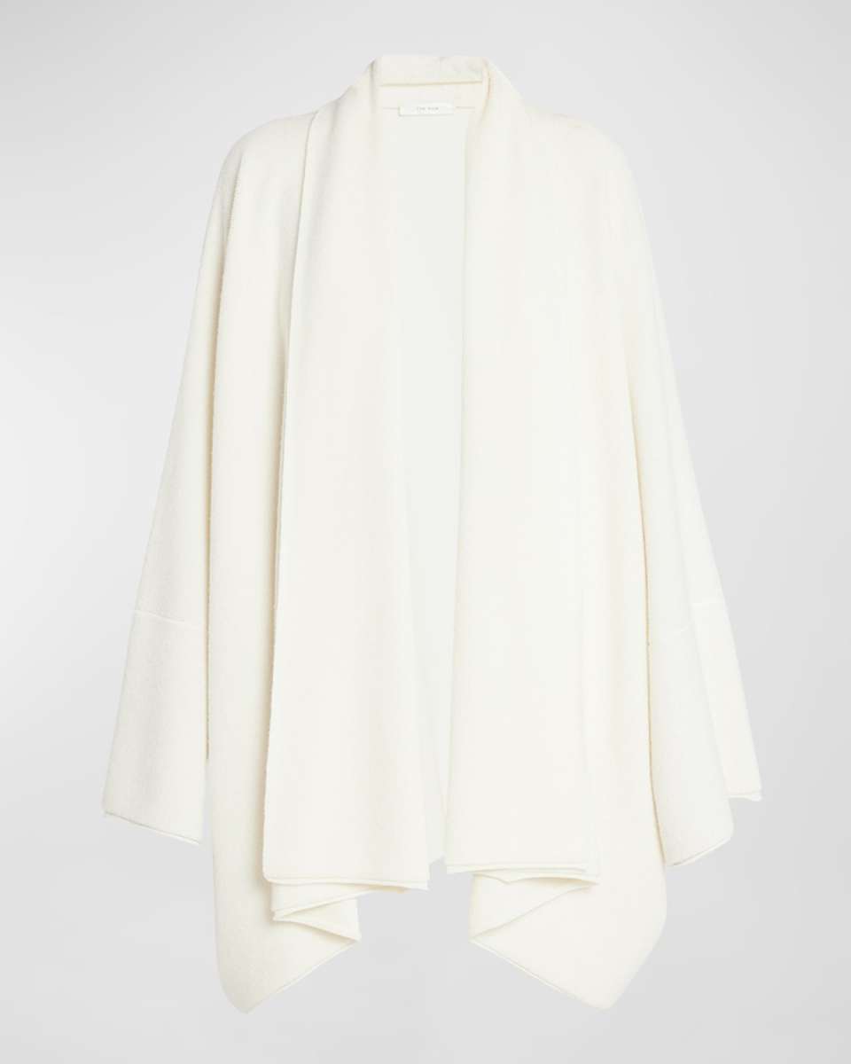 Giulio Oversized Open-Front Cashmere Cardigan