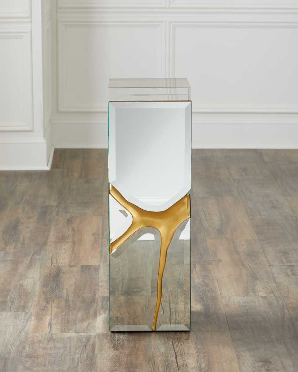 Ravine Beveled Mirror Pedestal III