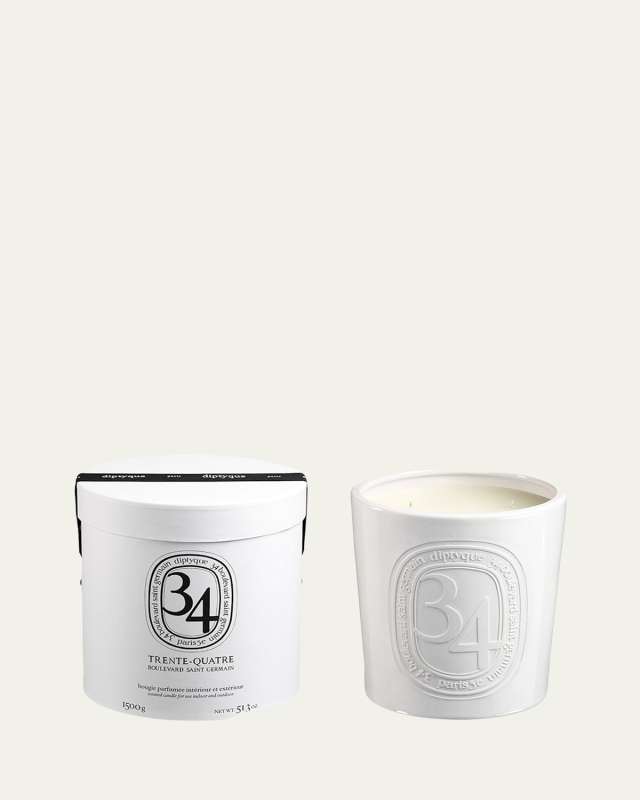 34 Boulevard Saint Germain Indoor & Outdoor Scented Candle, 51.3 oz.
