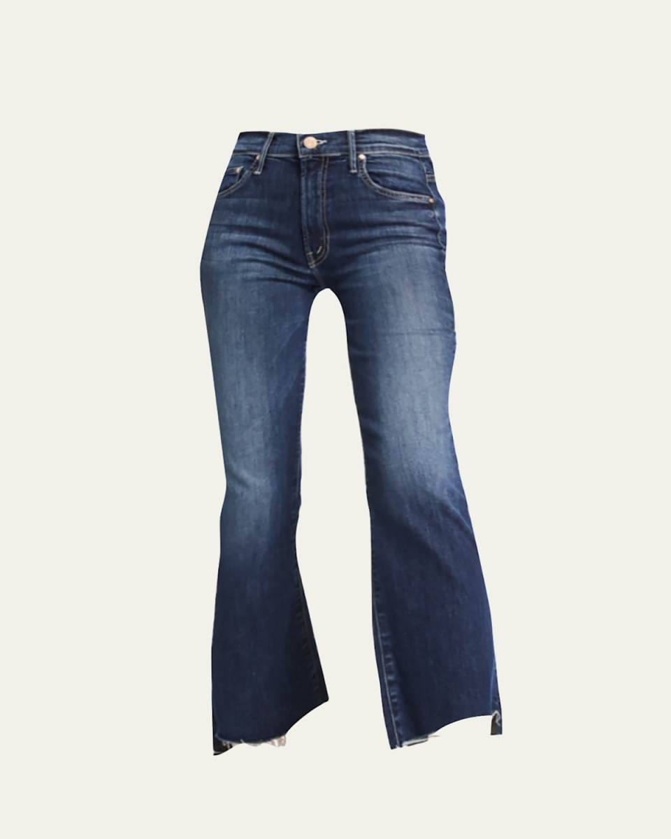 The Insider Crop Step Fray Jeans