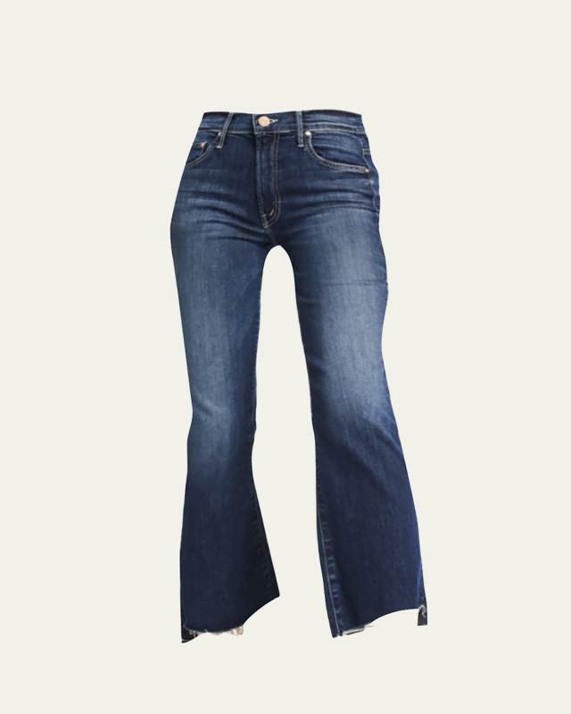 The Insider Crop Step Fray Jeans