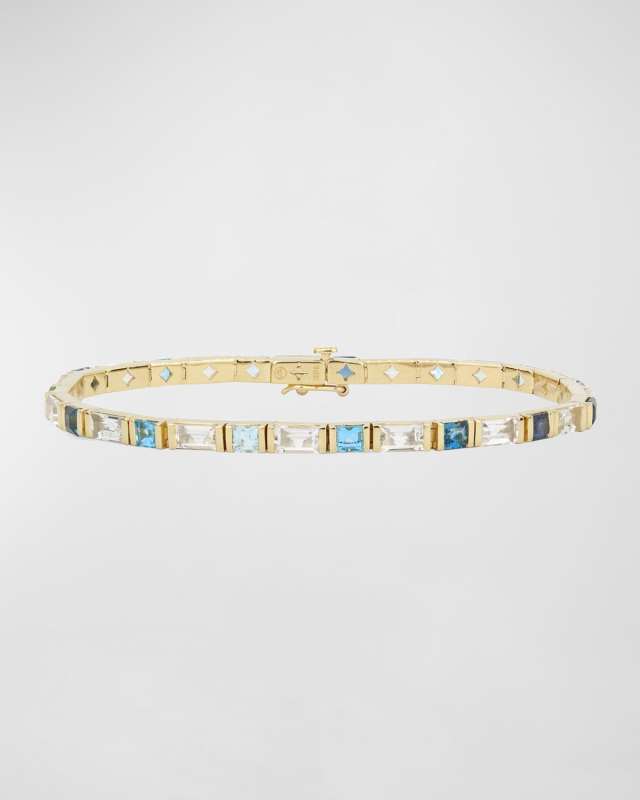 Princess Bar Tennis Bracelet