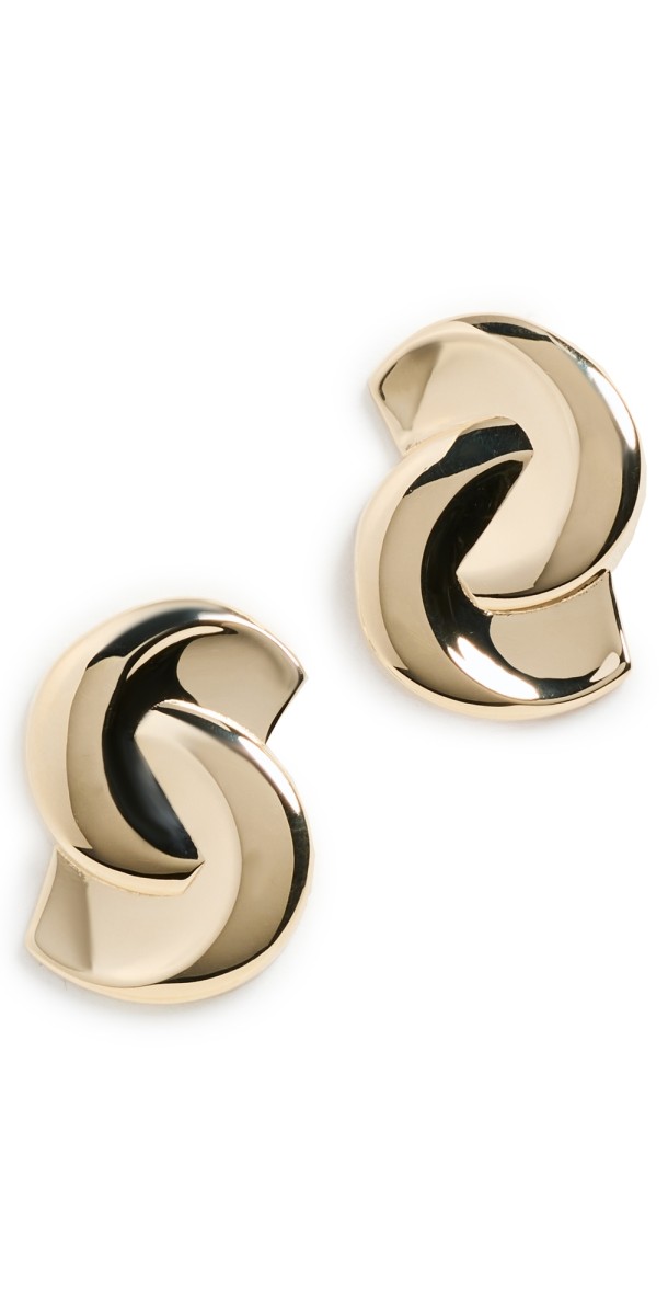 Jennifer Zeuner Jewelry Asti Earrings Gold