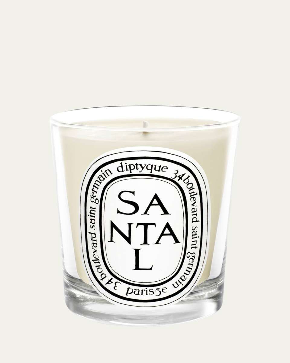 Santal (Sandalwood) Scented Candle, 6.5 oz.